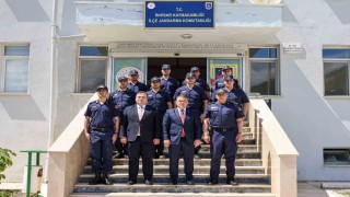 Vali Sözerden İnhisar Jandarmasına bayram ziyareti