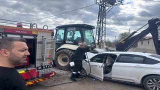 Vanda trafik kazası: 1 yaralı