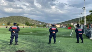 Vezirhanspor-1299 Bilecikspor maçında üst düzey güvenlik