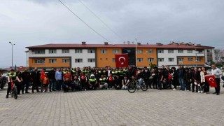 Vezirköprüde motosiklet korteji