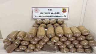 Yahyalıda 285 kilo bandrolsüz tütün yakalandı