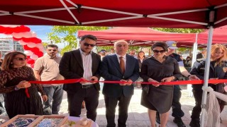 Yatağanda kursiyerler el emeği ürünlerini sergilediler