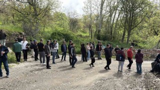 Yeşillikler beldesi Tut ilçesinde doğa yürüyüşü
