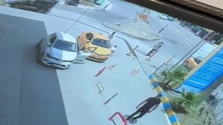 Yol verme yüzünden tartıştığı taksiciyi takip edip bıçakladı: O anlar kamerada
