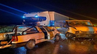 Yozgatta pikap ile minibüs çarpıştı: 1 kişi hayatını kaybetti