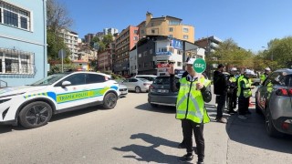 Zonguldakta özel bireylerden trafik denetimi