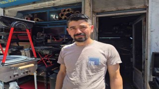 30 yıldır soba, mangal ve barbekü üretimi yapıyor