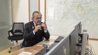 34 yıllık polis memuru meslektaşlarına telsizden veda etti