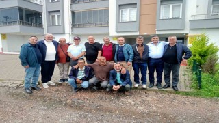 35 yıllık asker arkadaşları Fatsada yeniden buluştu