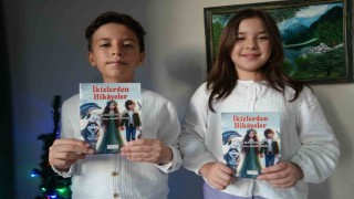 5 bine yakın kitap okuyan 10 yaşındaki ikizler yazar oldu