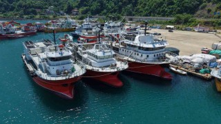 50 tonluk orkinos avı kotasını 42 günde doldurup Yoroz Limanına demirlediler