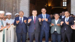 691 yıllık Sungurbey Camii yeniden ibadete açıldı