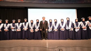 75 hafız öğrenci icazet belgesine kavuştu