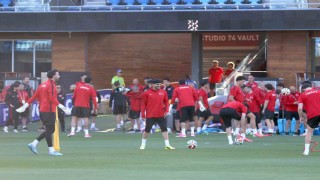 A Milli Futbol Takımı, San Franciscodaki ilk antrenmanını yaptı