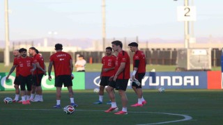 A Milli Futbol Takımında ABD maçının hazırlıkları başladı