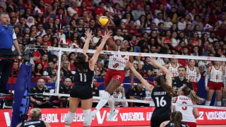 A Milli Kadın Voleybol Takımı, Almanyayı 3-2 mağlup etti
