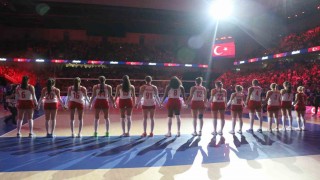 A Milli Kadın Voleybol Takımı, Belçikayı 3-0 mağlup etti