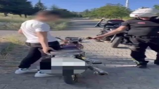 Abartı egzoz ve gürültüye geçit yok: 18 araç trafikten men edildi