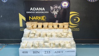 Adana’da Durdurulan Tırdan Yarım Milyona Yakın Uyuşturucu Hap Çıktı