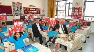 Adıyamanda 154 bin 927 öğrenci karne sevinci yaşadı