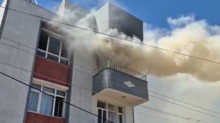 Adıyamanda ev yangınında 1 kişi dumandan etkilendi