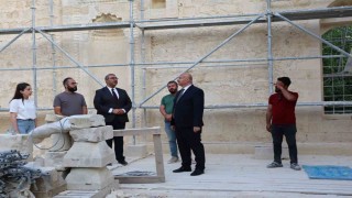 Adıyamanda tarihi Ulu Camii ve Kap Camii çalışmaları devam ediyor