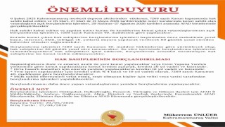 AFADdan deprem konutları için borçlandırma çağrısı