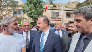Ağıralioğlu, Mustafapaşa Beldesinde vatandaşla buluştu