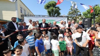Ahmet Taner Kışlalı Parkı yenilenen yüzüyle hizmete açıldı