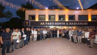 AK Parti Konyada merkez ilçe mahalle başkanlarıyla istişare toplantısı