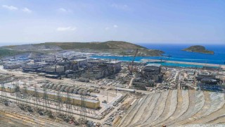 Akkuyu Nükleer Enerji Santralinde ilk üniteye temsili nükleer yakıt yüklendi
