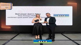 Aksa Enerji EMEA Financeten ‘En İyi Enerji Finansmanı alanında iki ödül aldı