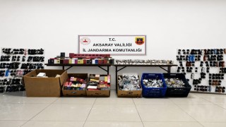 Aksarayda 25 milyonluk kaçakçılığa jandarma darbesi