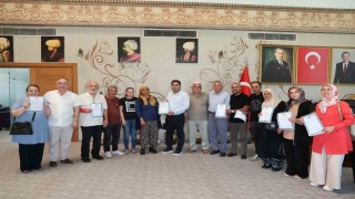Aksuda 12 vatandaş tapularıyla buluştu