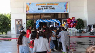 Aksuda karne sevinci şenliğe dönüştü