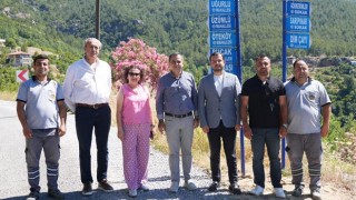 Alanya Belediyesi’nden Kırsala Ulaşımı Kolaylaştıran Tabela Çalışması