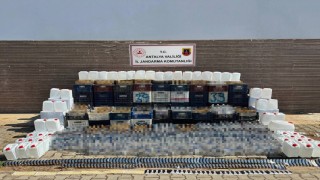 Alanyada kaçak alkol operasyonu: Bin litre kaçak alkol ele geçirildi