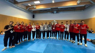 Almanyada milli taekwondocular zirvede