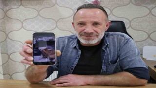 Aracın bagajındaki buzağıyı görünce merakla yaklaştı, gördüğü manzara karşısında şaşkınlığını gizleyemedi