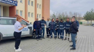 Aras Edaştan sahada güvenlik için personele güvenli sürüş eğitimi