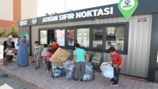 Atığın Sıfır Noktası ile 2 bin 668 ton atık geri dönüşüme kazandırıldı