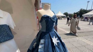 Atık kıyafetler yeniden hayat buluyor