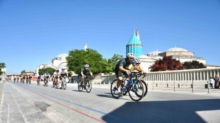 Avrupa bisiklet başkenti Konyada Granfondo bisiklet yol yarışı heyecanı yaşandı