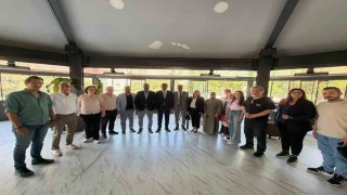 Avşaroğlu basın temsilcileriyle görüştü