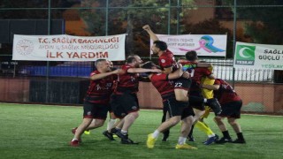 Aydında sağlık çalışanlarının futbol heyecanı sona erdi