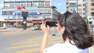 Aydında sıcaklar aniden  yükseldi, termometre 42 dereceyi gösterdi