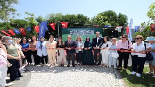 ‘AYŞE Tokyaz parkı açıldı