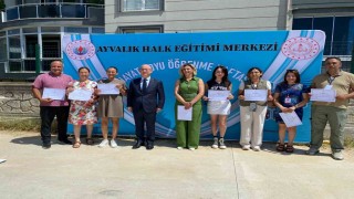 Ayvalıkta emek ve azmin buluştuğu AHEM sergisine yoğun ilgi