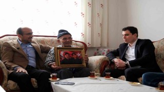 Babalar gününde şehit aileleri unutulmadı