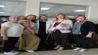 Bahçelievler kursundaki eserler Ahmet Akında sergilendi